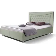Кровать ФорестДекоГрупп Марта 1 140x200 с ПМ (Veluta Lux 14)