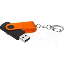 USB flash накопитель No Brand Twist Color 16Gb / 3024.07 (оранжевый)