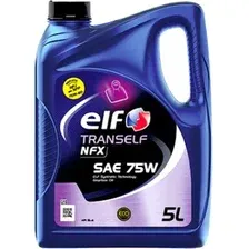 Трансмиссионное масло Elf Tranself NFX 75W / 223530 (5л)