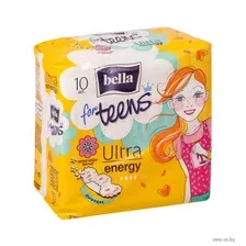 Прокладки Bella for teens u/energy 10 шт.