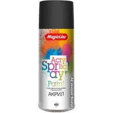 Краска MagicLine Акрил 0.45 л (RAL9004, черный)