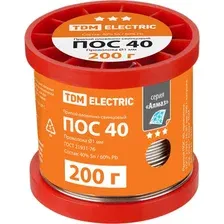 Припой TDM Алмаз ПОС 40 / SQ1025-1810