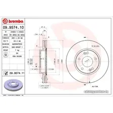 Тормозной диск Brembo 09957410