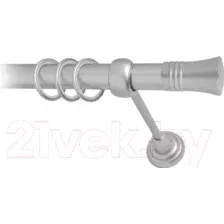 Карниз для штор Lm Decor Гиро 071 1р гладкий 25мм (сатин, 1.8м)