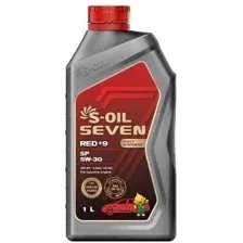 Моторное масло S-OIL SEVEN RED №9 5W-30, 1л / E108295