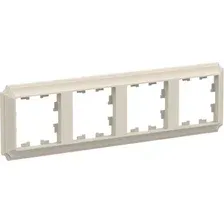 Рамка для выключателей и розеток Systeme (Schneider) Electric AtlasDesign ATN100204