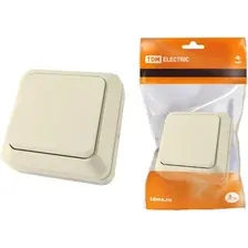 Выключатель TDM Electric Ладога SQ1801-0002 (слоновая кость)
