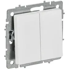 Выключатель IEK Brite BR-V23-0-10-K91 (арктический белый)