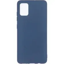 Чехол-накладка Case Matte Lux для Galaxy A51 (темно-синий)