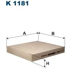 Салонный фильтр Filtron K1181