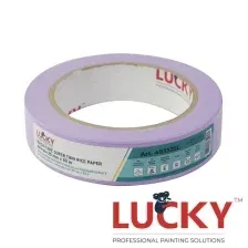 Скотч (лента) малярный 25 мм 50 м LUCKY Washi delicate