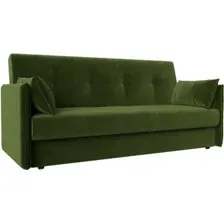 Диван Лига диванов Лига-018 117858 (микровельвет зеленый)