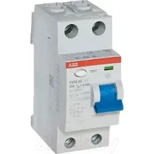 Устройство защитного отключения ABB F202 2P 25A 30mA 6kА 2М 2CSF202001R1250