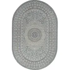Ковер для жилой комнаты Merinos Cuba F399-OVAL-BLUE (1х2)