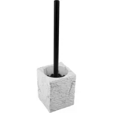 Ершик для унитаза Perfecto Linea Stonewave / 35-130814 (белый)