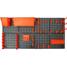 Стенд Blocker Boombox Expert с наполнением 652x100x326 мм (черный/оранжевый)