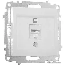 Розетка компьютерная Elbi Zena-Vega 609-015600-247 (белый)