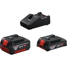 Аккумулятор с зарядным устройством Bosch 1600A01ZS9 (18В/4 Ah + 18В/2 Ah + 18В)