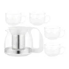 Набор заварочных чайников Miniso 0089 (прозрачный)