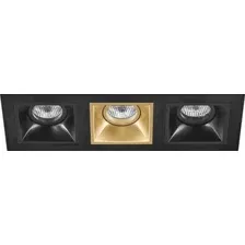 Точечный светильник Lightstar Domino Quadro D537070307