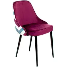 стул кухонный Бюрократ KF-5 (зигзаг) VIOLET, фиолетовый