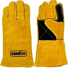 Спилковые перчатки Grovers S-50-YBD