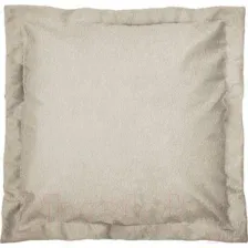 Декоративная подушка Сонум Замша 45x45 (кремовый)