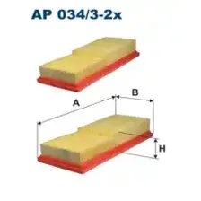 Фильтр воздушный FILTRON AP 034/3-2X