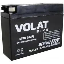 Мотоциклетный аккумулятор VOLAT GT4B-5 MF R+ (2.5 А·ч)