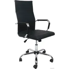 Офисное кресло AksHome Elegance Light Eco (черный)