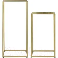 Комплект журнальных столиков Bergenson Bjorn Mayen Gold / BB0000396 (золото)