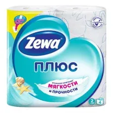 Бумага туалетная  ароматизированная Zewa Плюс Аромат Океана1х4 рул.