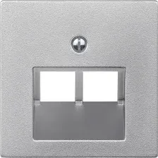 Накладка для компьютерной/телефонной розетки Schneider Electric Merten M-Plan MTN298060