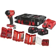 Винтоверт Milwaukee M18 FUEL Promo FID3100P-502P 4933498244 (с 2-мя АКБ, кейс, набор оснастки)