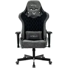 Кресло игровое Бюрократ Zombie VIKING 7 KNIGHT Fabric ткань/экокожа,черный