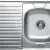 Кухонная мойка Kromevye EC 220 D (чаша справа)