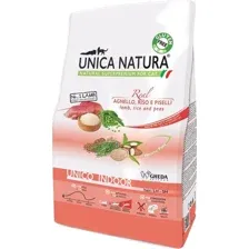 Сухой корм для кошек Unica Natura Unico Indoor с ягненком, рисом и горохом 350 г