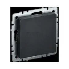 Декоративная заглушка IEK Brite черный (BR-PL10-K02)