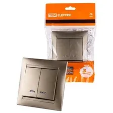 Выключатель TDM Electric Лама SQ1815-0705 (бронза)