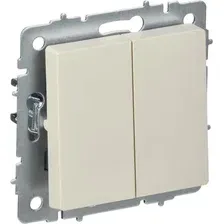 Выключатель IEK Brite BR-V23-0-10-K10 (бежевый)