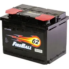 Автомобильный аккумулятор FireBall R+ 530A / 6СТ-62NR (62 А/ч)