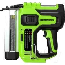 Аккумуляторный гвоздезабиватель Greenworks GD24BN 24V / 3400707 (без АКБ и ЗУ)