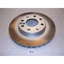 Тормозной диск JAPANPARTS DI-W10 вентилируемый , передняя ось