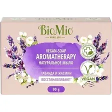 Мыло твердое BioMio Bio-Soap Натуральное Жасмин и эфирное масло лаванды (90г)