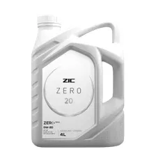 Моторное масло ZIC ZERO 0W-20, 4л / 162035
