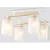 Люстра Ambrella TR3033246/4 WH/WD (белый/дерево)