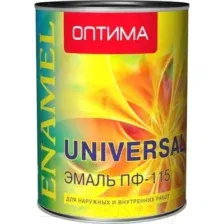 Эмаль Оптима ПФ-115 (1.9кг, шоколадный)