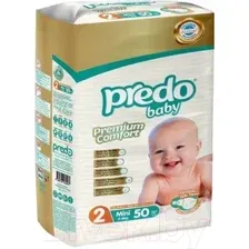 Подгузники Predo Baby №2 3-6 кг (50 шт)