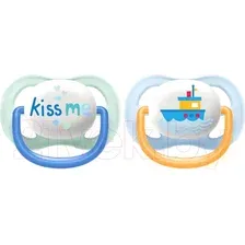Набор пустышек Philips AVENT Ultra Air / SCF080/13 (2шт)