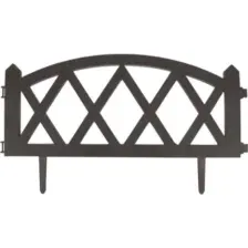 Забор садовый Gardenplast Modern, графит